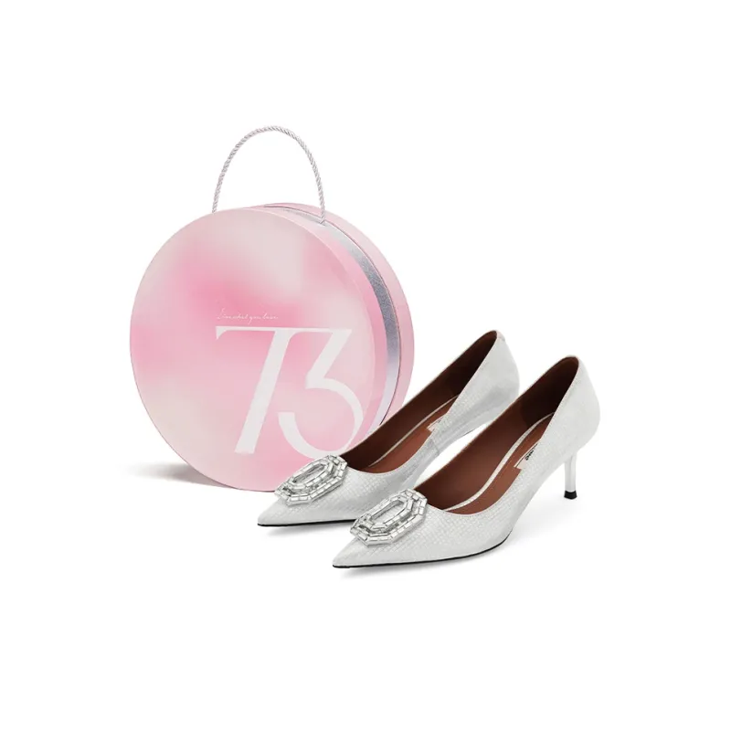 73Hours Zero Degree Moonlight High Heels Silver-0