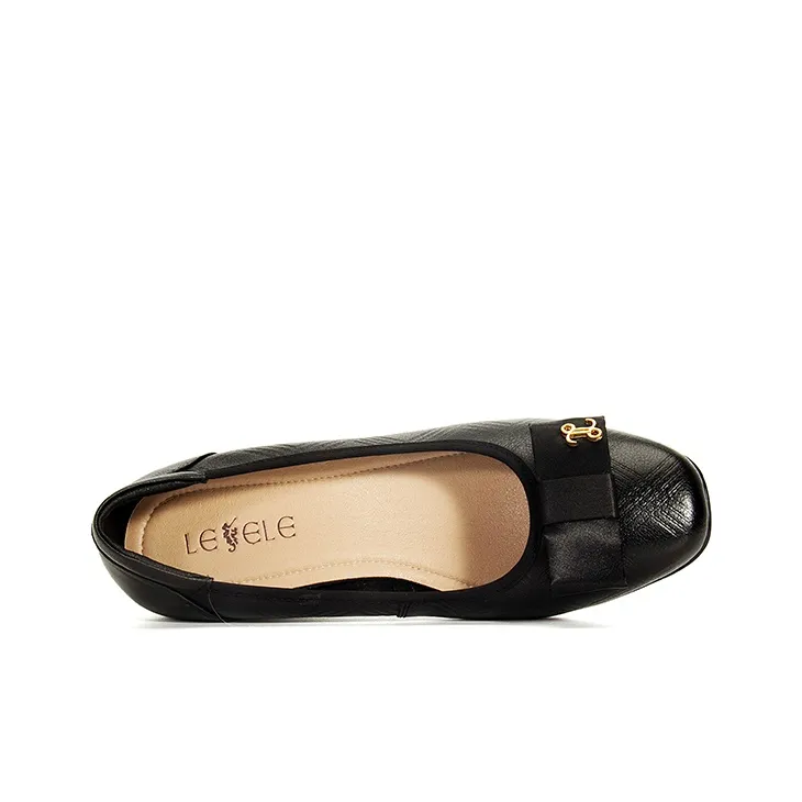 LESELE Chunky Heel High Heels 4cm Women's-3