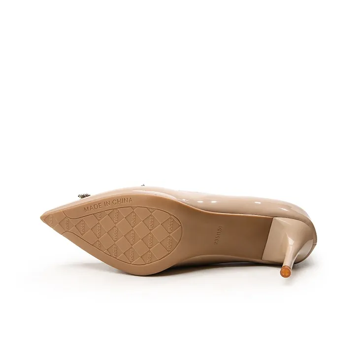 BANWEIDIYA Slim Heel High Heels Women's-12