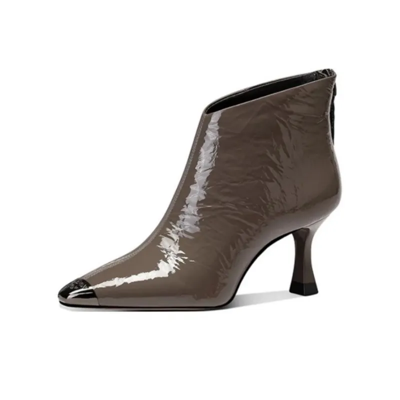 JESSICA SOPHIA Slim Boots Ankle Boots 7cm Women's-2