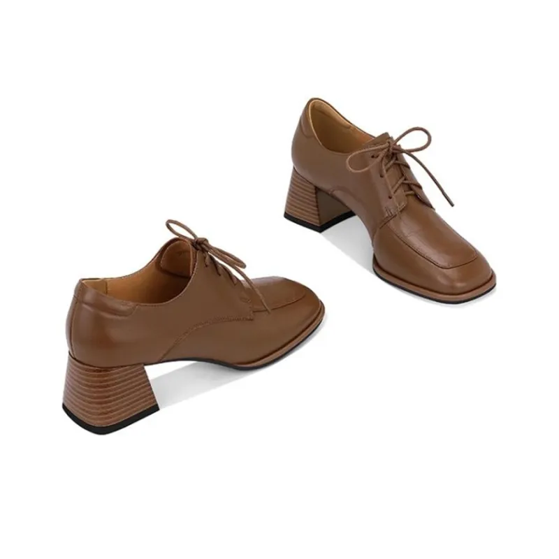 JESSICA SOPHIA Block Heel High Heels 5cm Women's-3