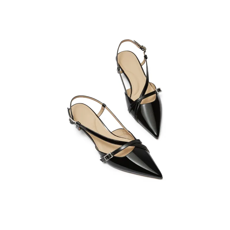Lazi Slim Heel High Heels 4cm Women's-2