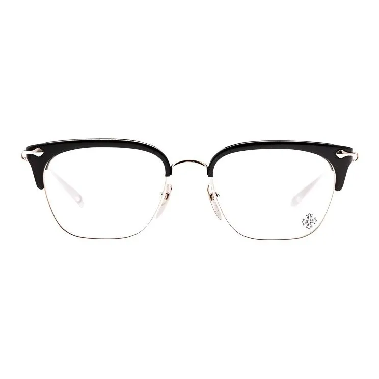 Chrome Hearts Titanium Alloy Square Eyeglass Frames Unisex-3