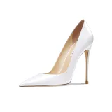 White Patent Leather