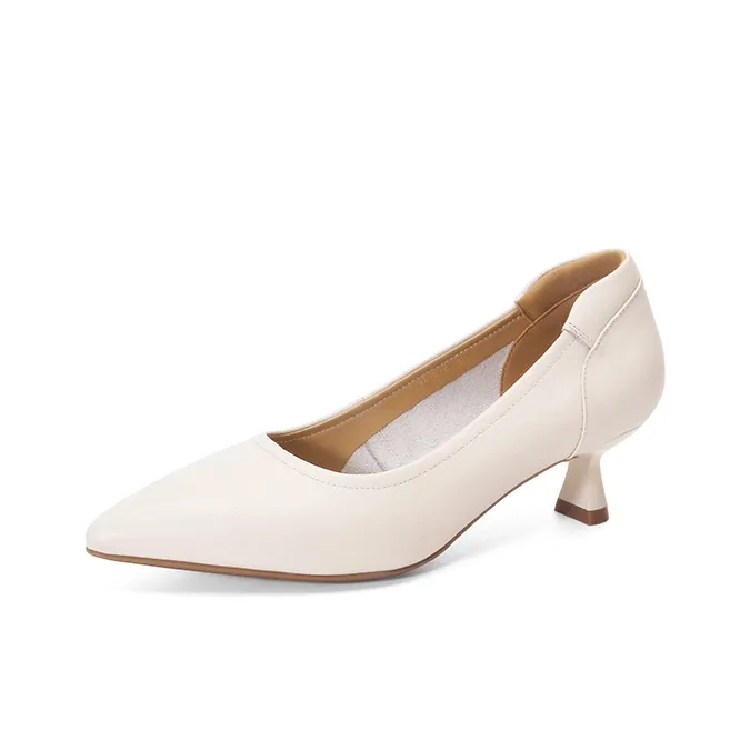 LESELE Slim Heel High Heels 4cm Women's-6
