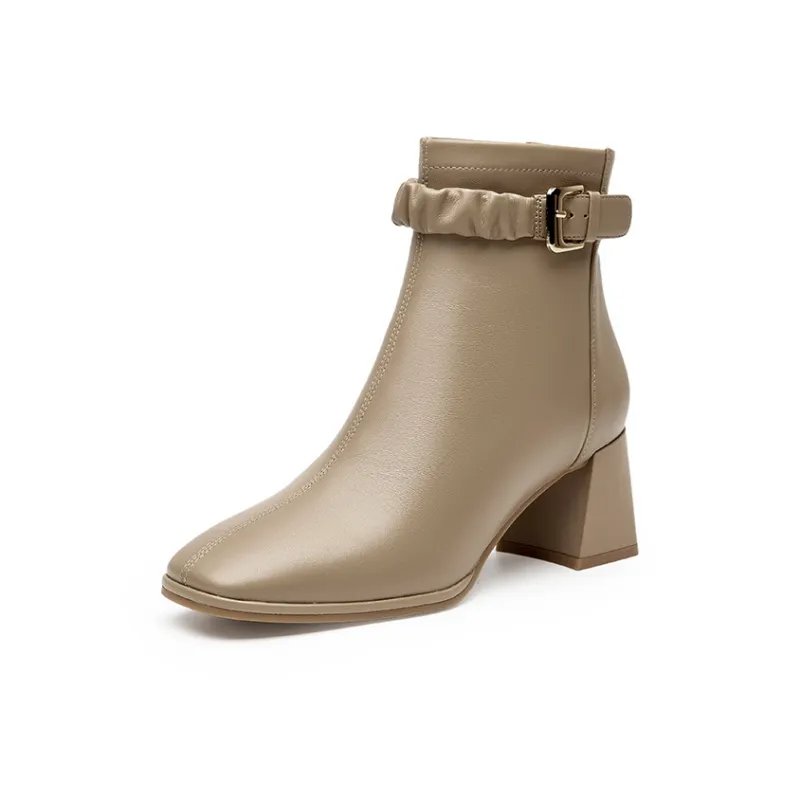DG Ankle Boots Women's Black/Umber-1