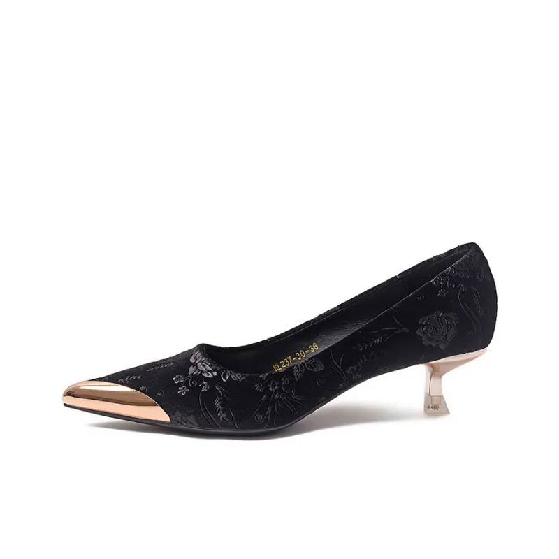 YAFEI XUANYU Slim Heel High Heels 5CM Women's-0