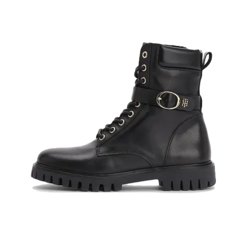 Tommy Hilfiger Ankle-length Leather Biker Boots