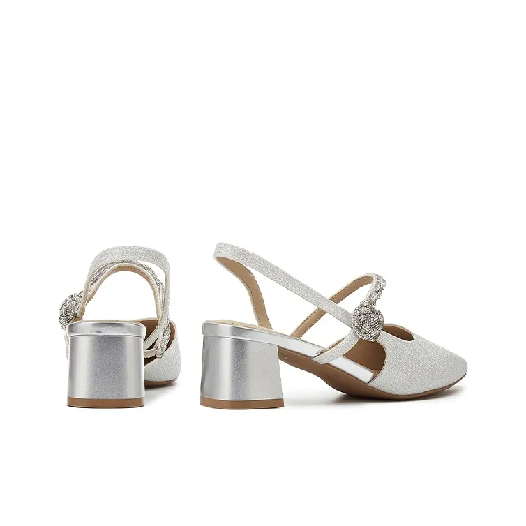 DAPHNE Chunky Heel High Heels 4.5cm Women's-5