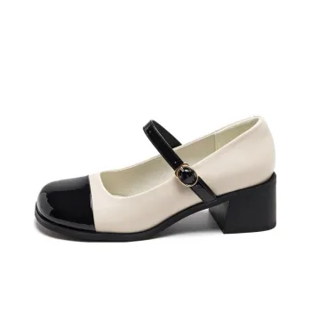 AGSDON Chunky Heel High Heels 4.5cm Women's