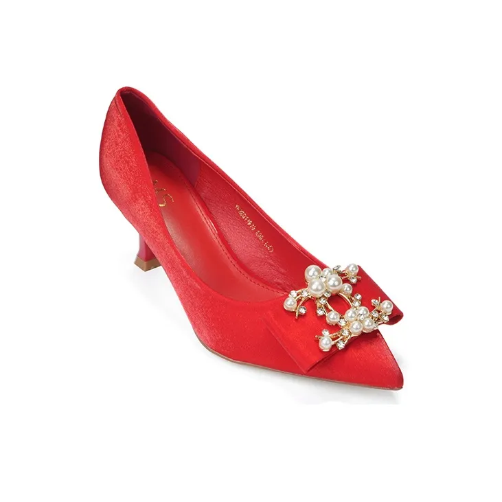 OMS High Heels Women's Red-2