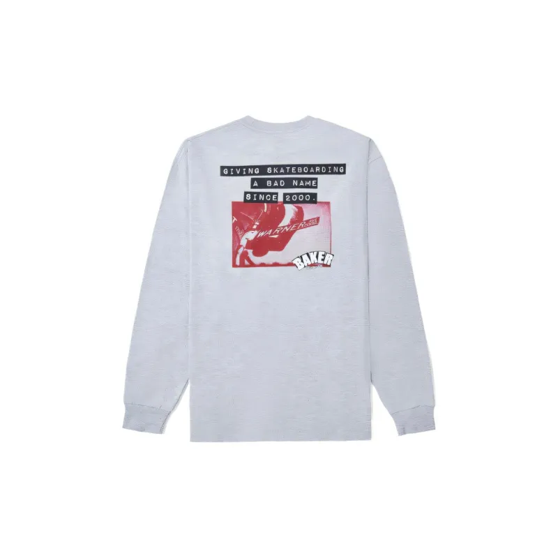 Vans x Baker TEE LS T-Shirt Men's Gray-1