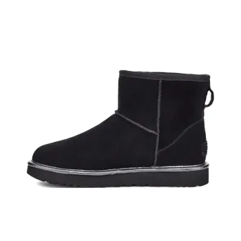UGG CLASSIC MINI Snow Boots Women's Metallic Black