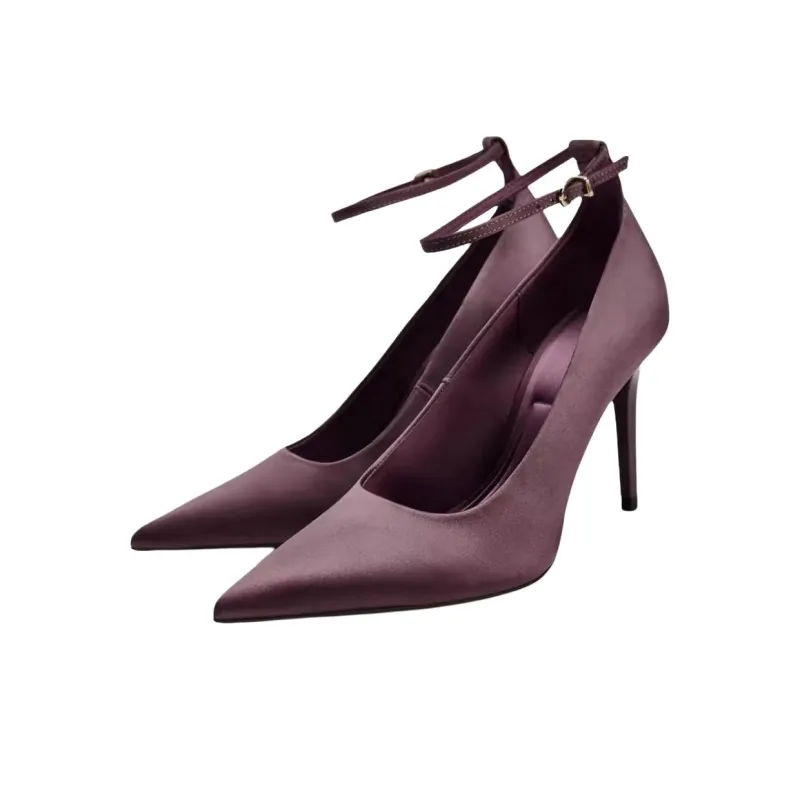 ZARA High Heels 9.5cm Women's Pink-1