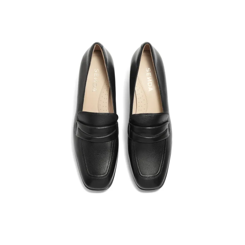 Senda Chunky Heel High Heels Women's-3