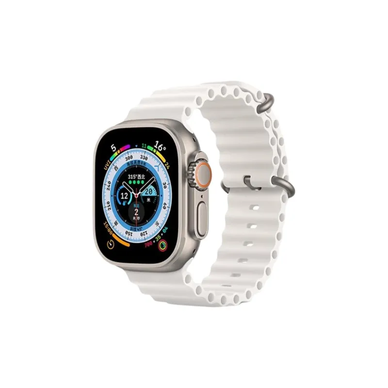 PULAISI Apple Compatibility Watch Band 49mm Silicone Material-4