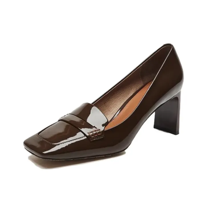 Satchi Chunky Heel High Heels 7cm Women's-2