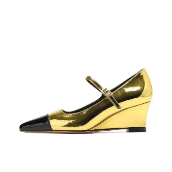 Zubumei Wedge Heel High Heels 5cm Women's