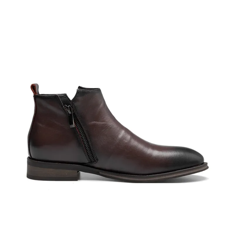 PARDASAUL Ankle Boots Men Black/Brown-13