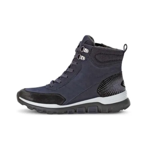 Gabor Rollingsoft Ankle Boots 1.5cm Women's Blue