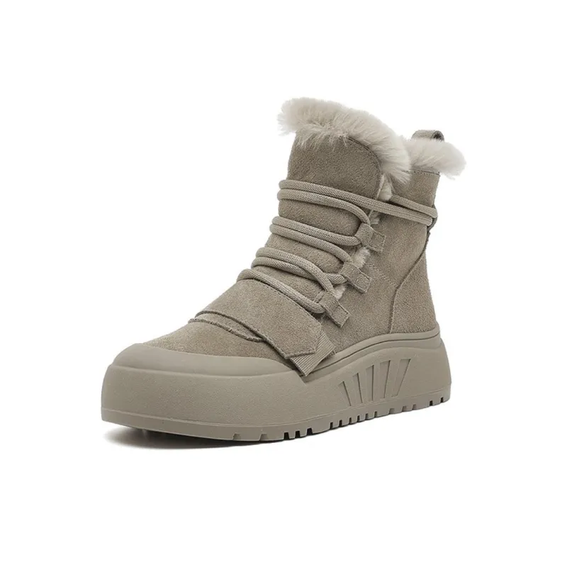 DAPHNE Thermal Short Snow Boots Women's-4