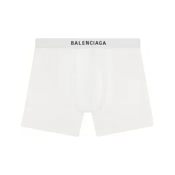 Balenciaga FW22 Underpants Regular Fit Men's 1 Pack White
