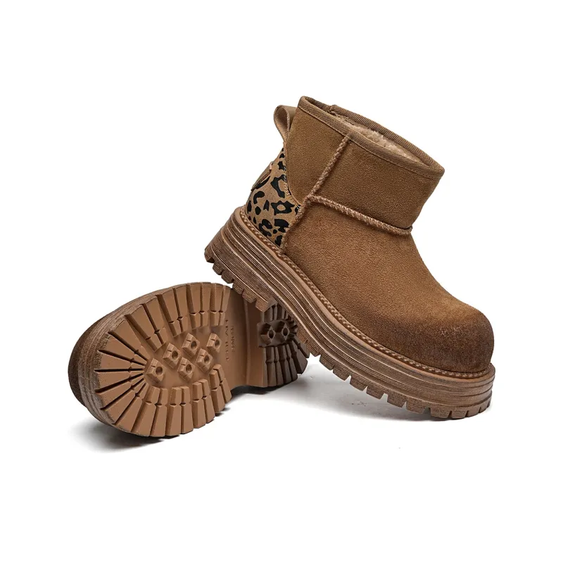 EBLAN Snow Boots Women's Yellow-2