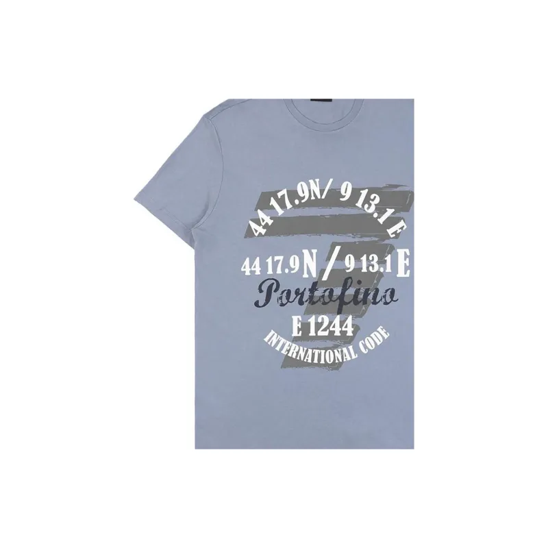 EMPORIO ARMANI T Shirt Men's Purple-3