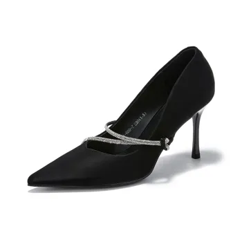 La Chapelle Slim Heel High Heels 8cm Women's