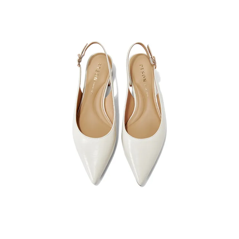 PT'SON Chunky Heel High Heels 3.8cm Women's-2