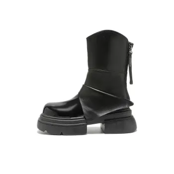 Little Red Man Ankle Boots Women's Black