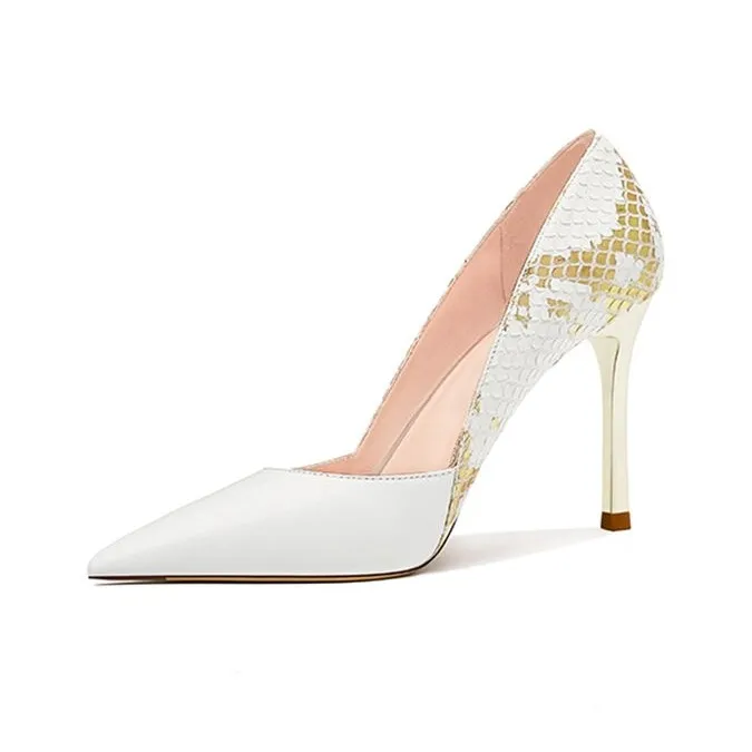 Li Ke Slim Heel High Heels 8cm Women's-2