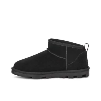 UGG Warm Short Snow Boots Unisex Black