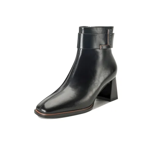 【dme】 Ankle Boots 6.5cm Women's Black