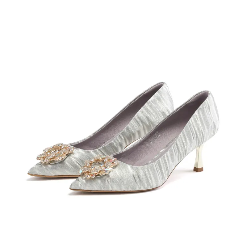 ST&SAT Slim Heel High Heels 7cm Women's-4