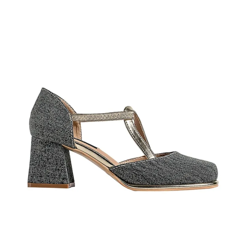 Wonderful Couple Chunky Heel High Heels 6cm Women's-11