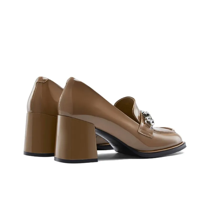 NINE WEST Chunky Heel High Heels 7cm Women's-6