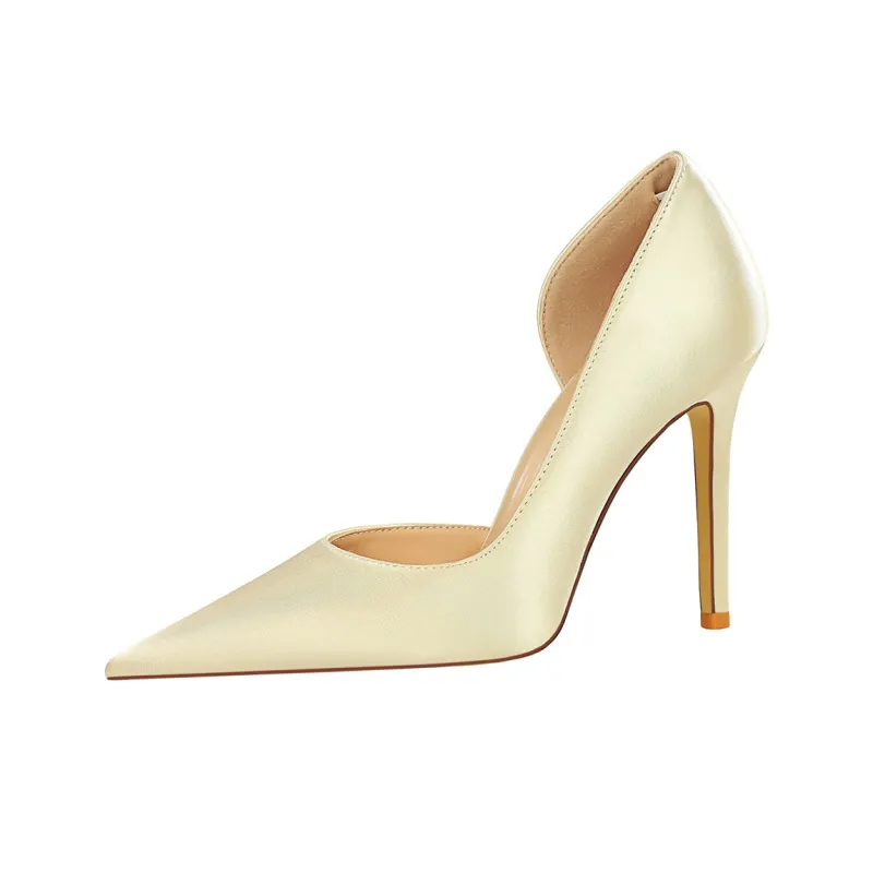 QITUMAUL Slim Heel High Heels Women's-13