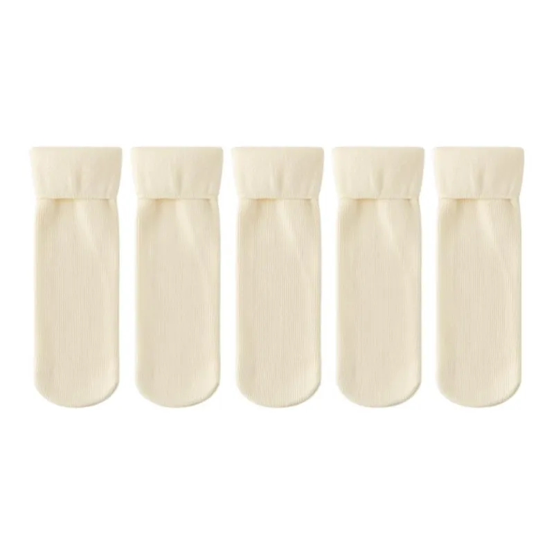 MIIOW Mid Calf Socks Women's Combo Set-17