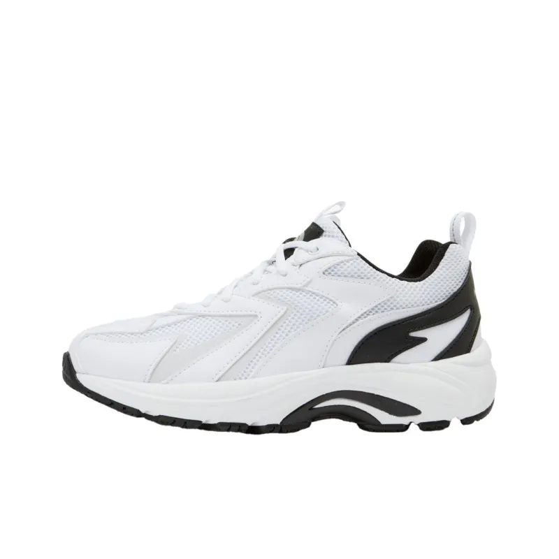 THE NORTH FACE Anti Slip Wear Resistant Low Top Casual Shoes Men's White Black-0