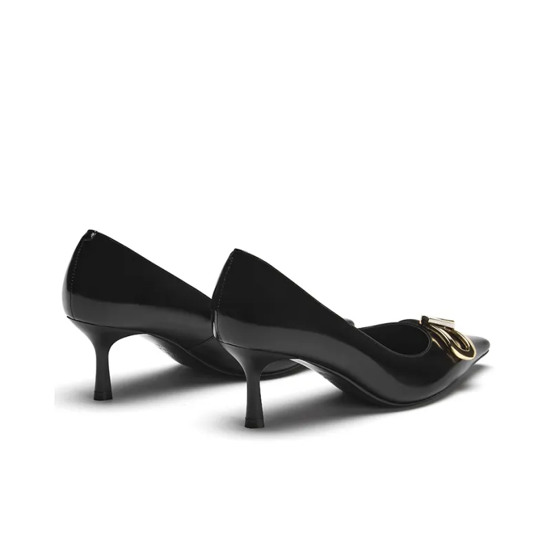 73Hours Double sided Charm Series Slim Heel High Heels 6.5cm Women's-10