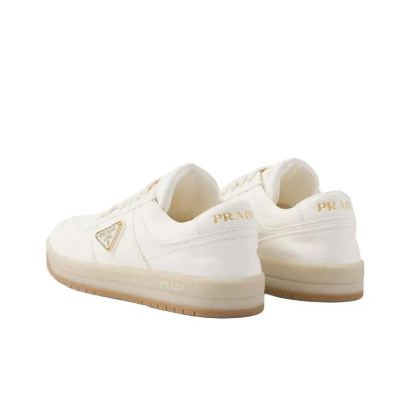 PRADA Downtown Leather Sneakers-5