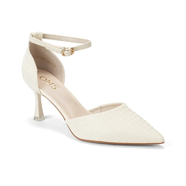 OMS High Heels Women's Black/Beige-2