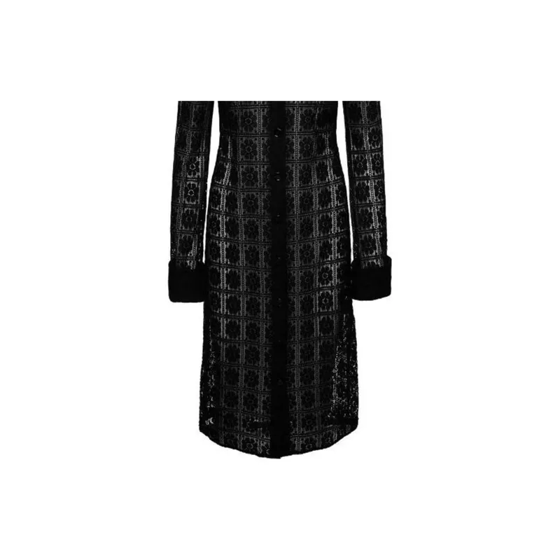 SportMax Buttoned Long Sleeved Dress-4