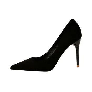 BIGTREE High Heels Women's Black/Khaki/Green/Gray