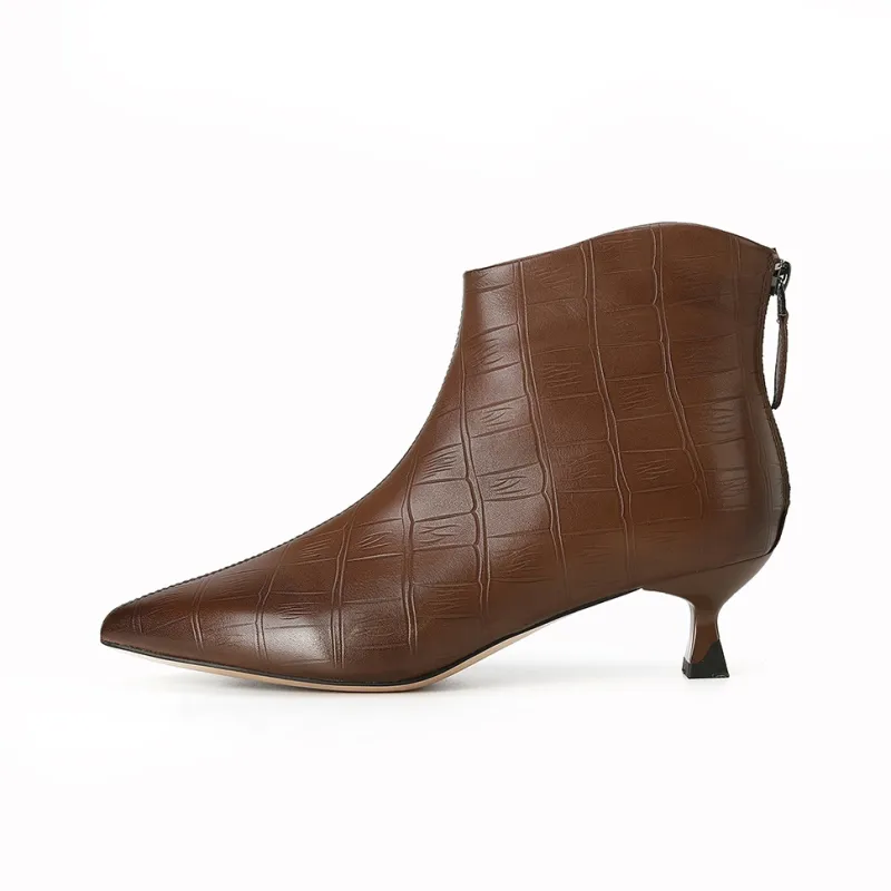 PIERCE GENTRY Ankle Boots 4.5cm Women's-10