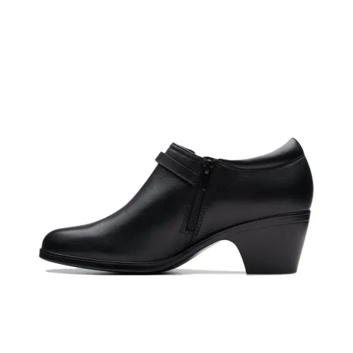 Clarks Block Heel High Heels Women's Black