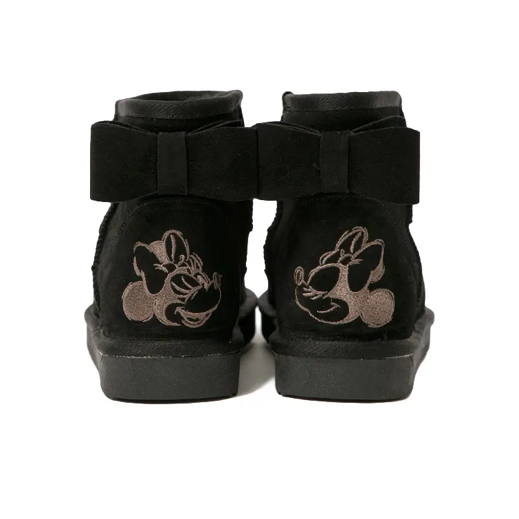 Disney Snow Boots Women's Black-4