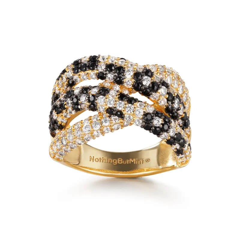 NothingButMini White Gold Plated Copper Rings Unisex-6