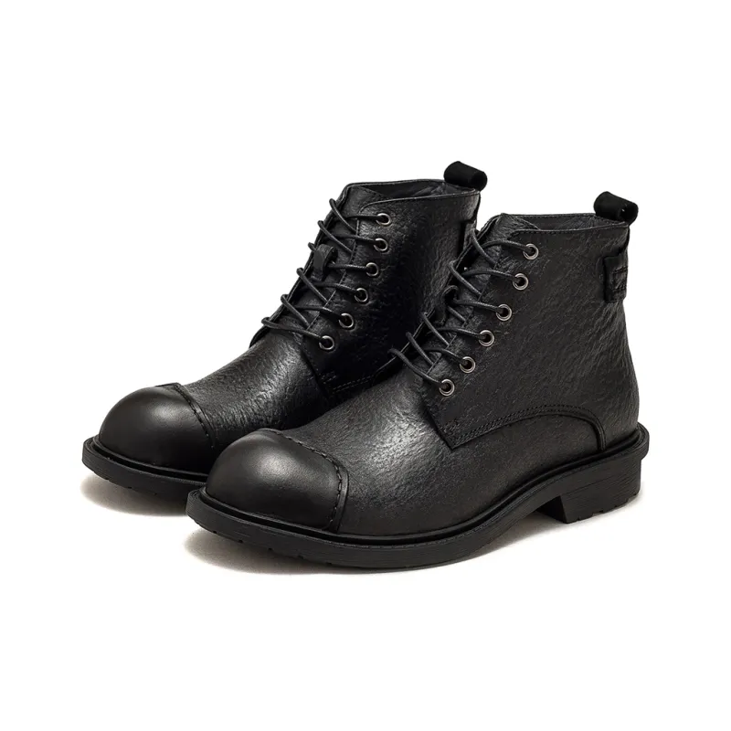 Jay Ankle Boots Men Black-4